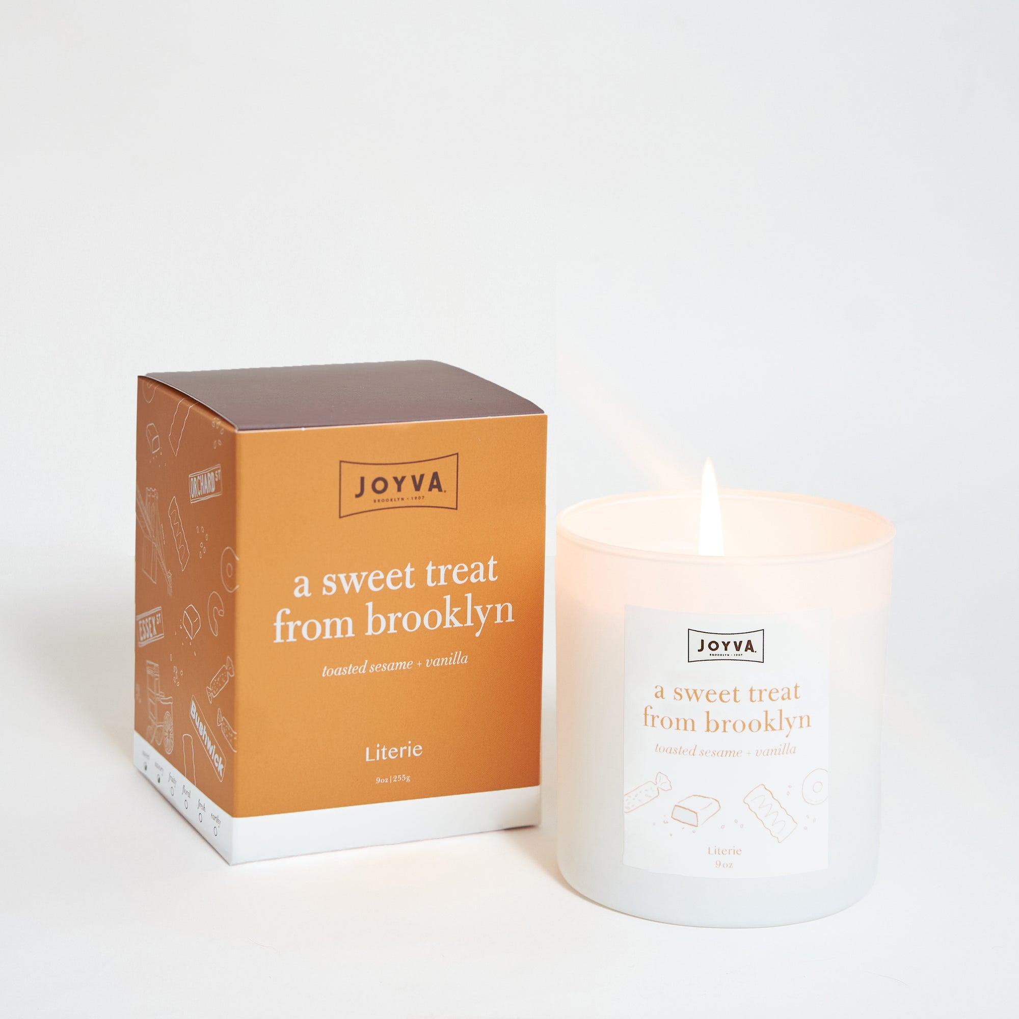 Literie Candle:  <br>a sweet treat from brooklyn