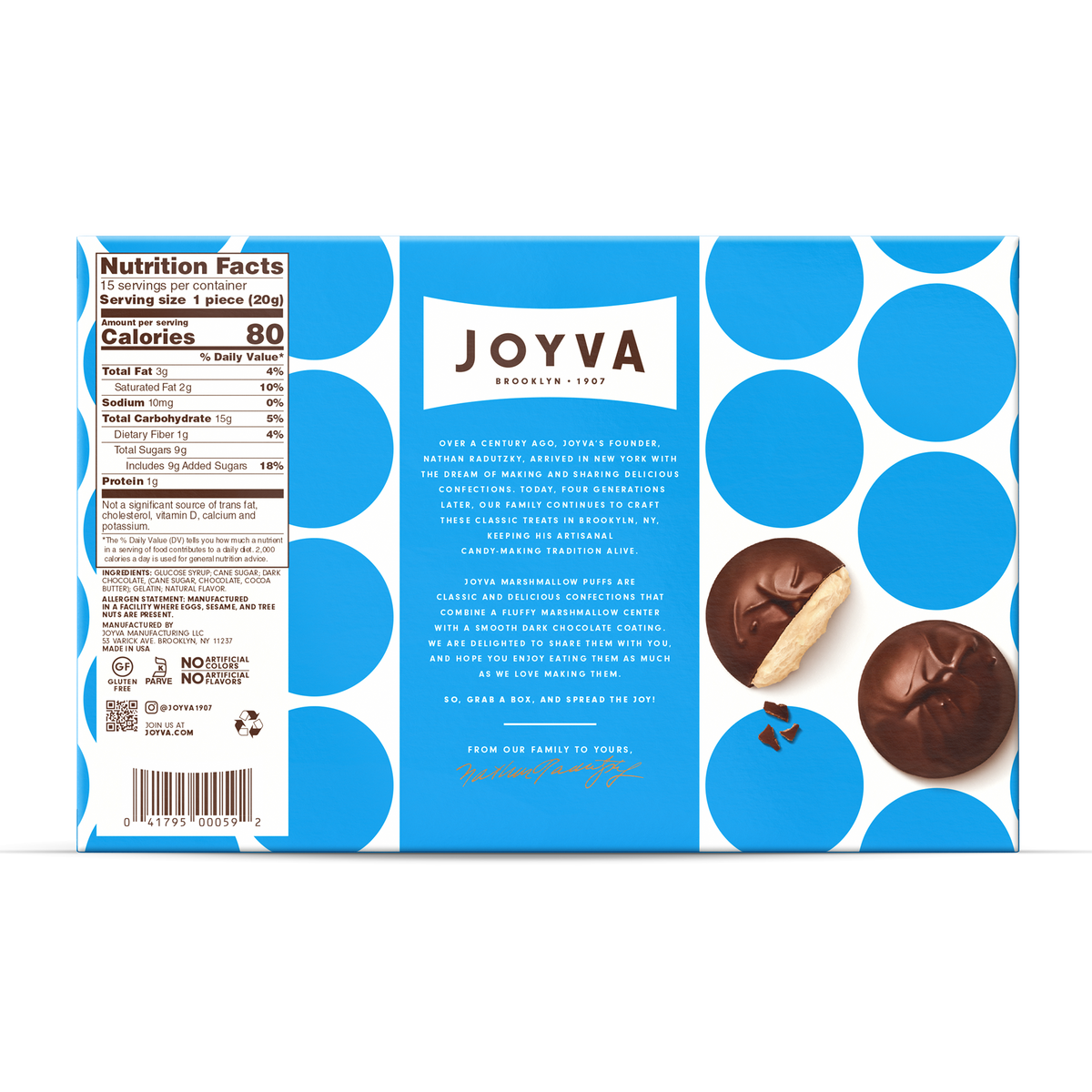 Marshmallow Puffs containing 9.00oz