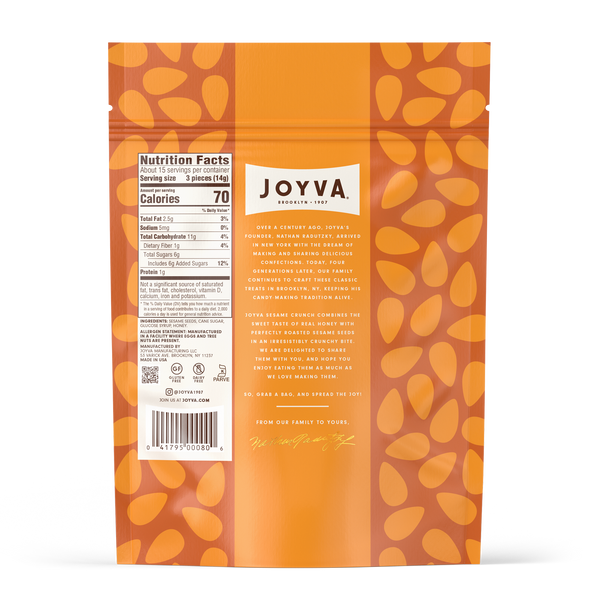 Sesame Crunch - Joyva