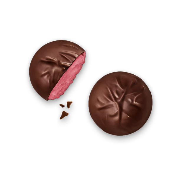 Cherry Marshmallow Puffs - Joyva